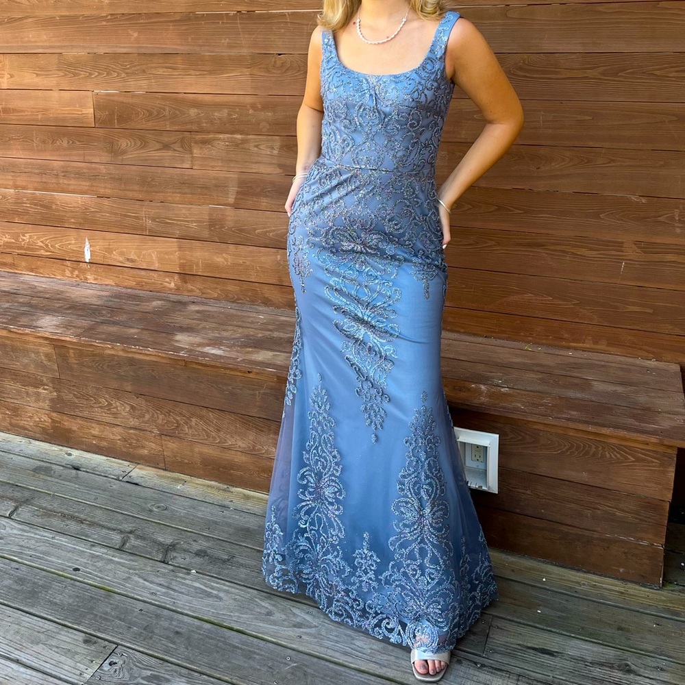 Cinderella Divine Prom Dress - Slate/Blue